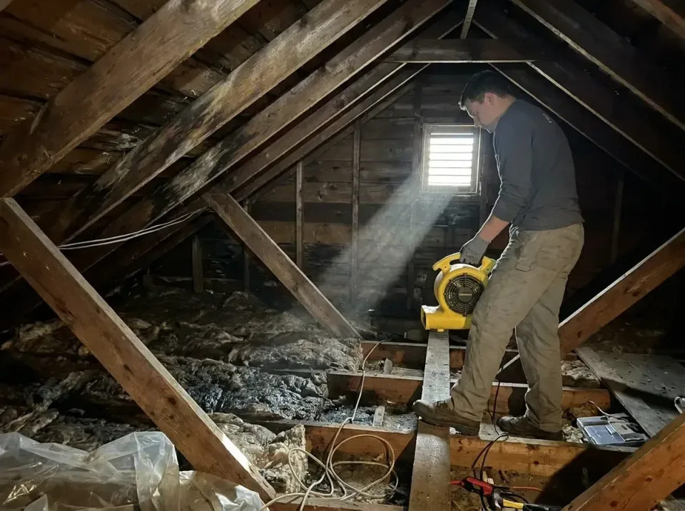 attic-water-damage-drying-proc-007 — frequently asked questions, Emergency Water Extraction & 24/7 Flood Response in Tamarac…